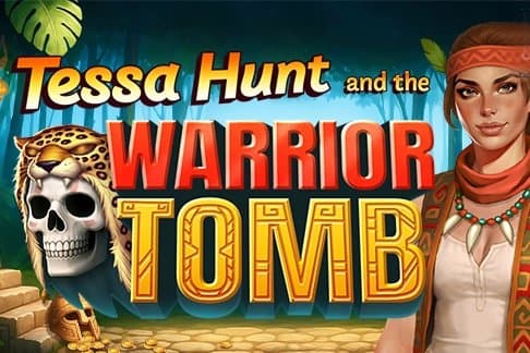 Tessa Hunt and the Warrior Tomb slot game by Mascot Gaming