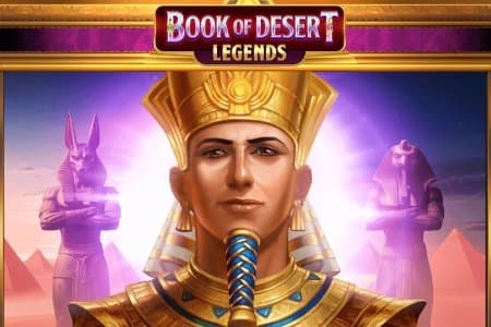 Book of Desert Legends slot game by Max Win Gaming