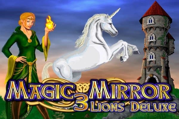 Magic Mirror 3 Lions Deluxe slot game by Merkur