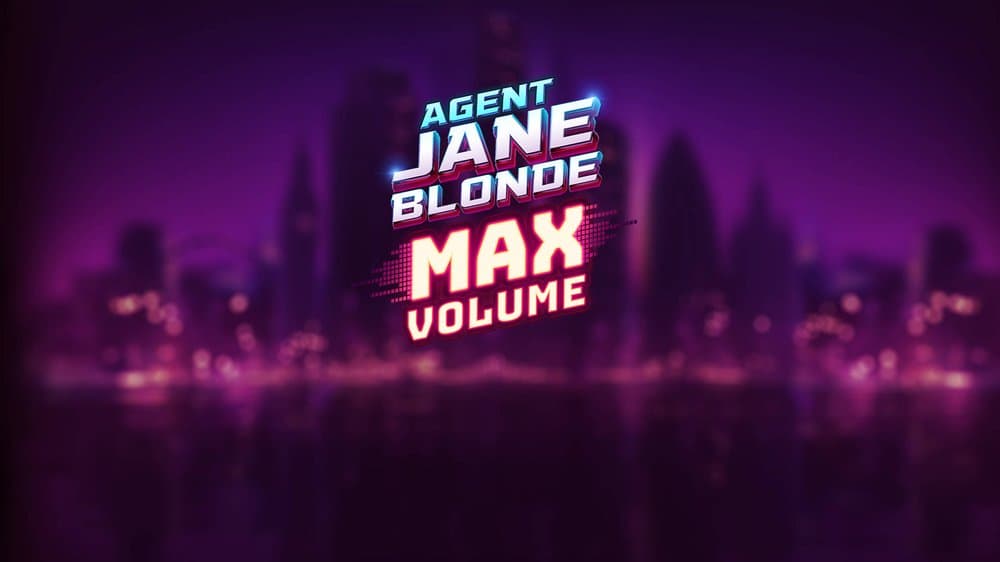 Agent Jane Blonde Max Volume slot game by Microgaming