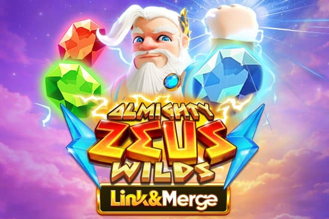 Almighty Zeus Wilds Link & Merge slot game by Microgaming