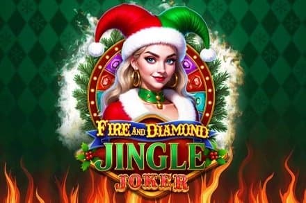 Fire and Diamond Jingle Joker slot game by Microgaming
