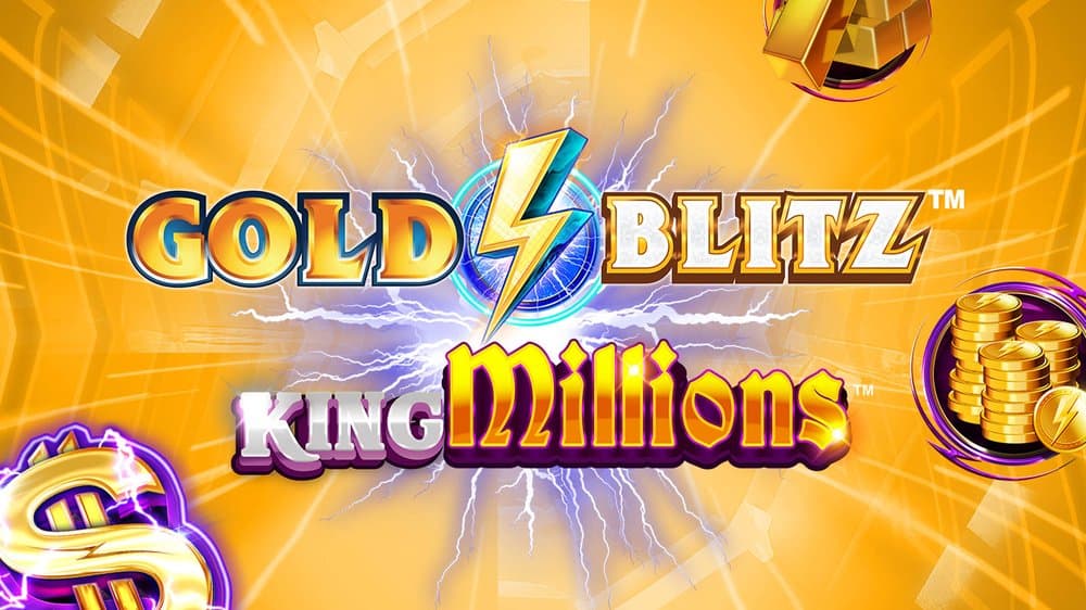 Gold Blitz King Millions slot game by Microgaming