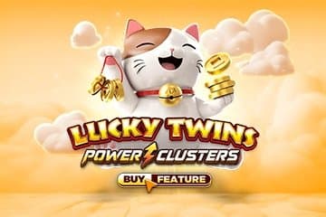 Lucky Twins Power Clusters slot game by Microgaming