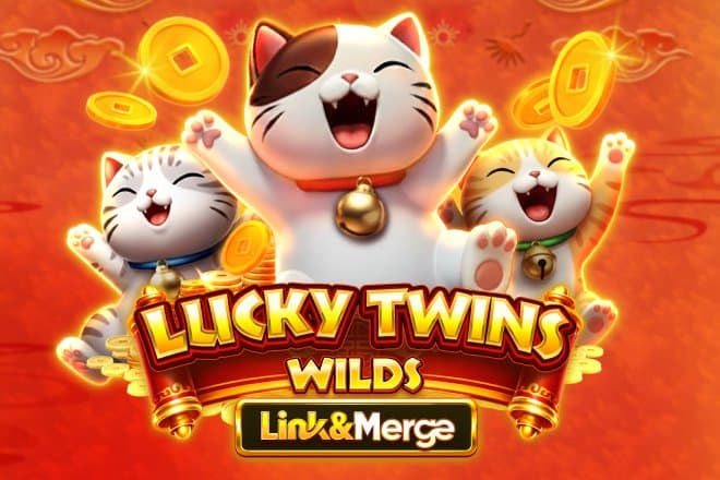 Lucky Twins Wilds Link & Merge slot game by Microgaming