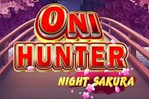 Oni Hunter Night Sakura slot game by Microgaming