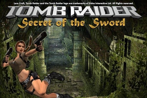 Tomb Raider Secret of the Sword slot game by Microgaming