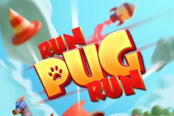 Run Pug Run slot game by Naga Games