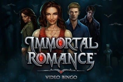 Immortal Romance Video Bingo slot game by Neko Games