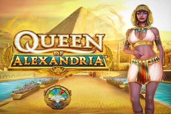 Queen of Alexandria slot game by Neon Valley Studios