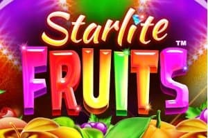 Starlite Fruits slot game by Neon Valley Studios