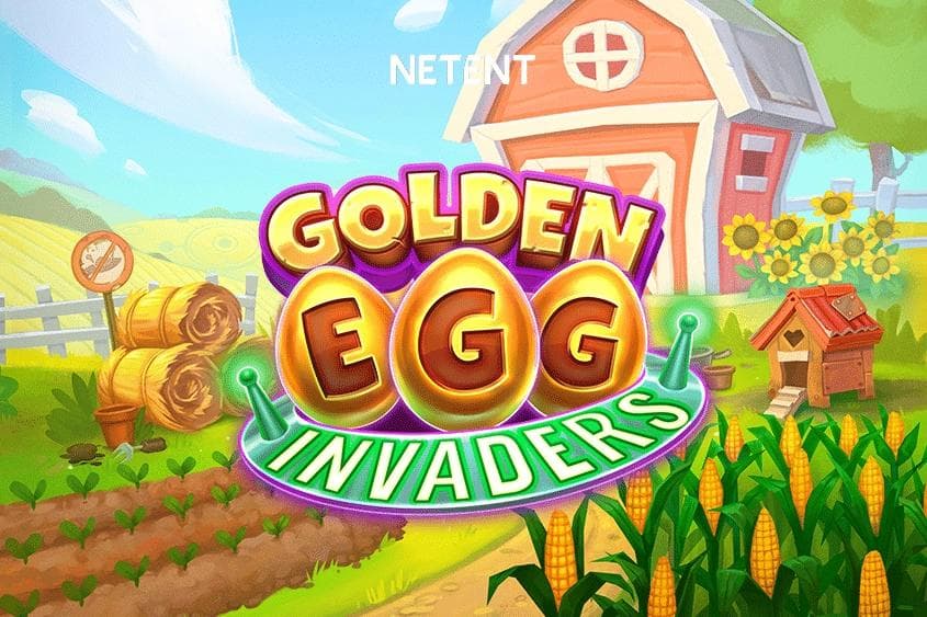 Golden Egg Invaders slot game by NetEnt