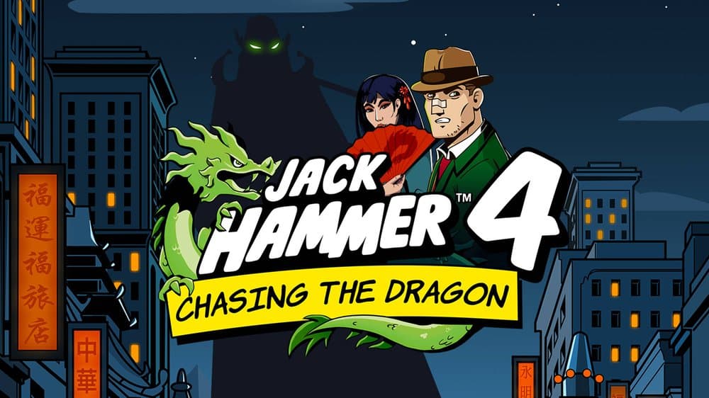 Jack Hammer 4 Chasing The Dragon slot game by NetEnt
