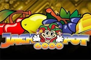 Jackpot 6000 slot game by NetEnt