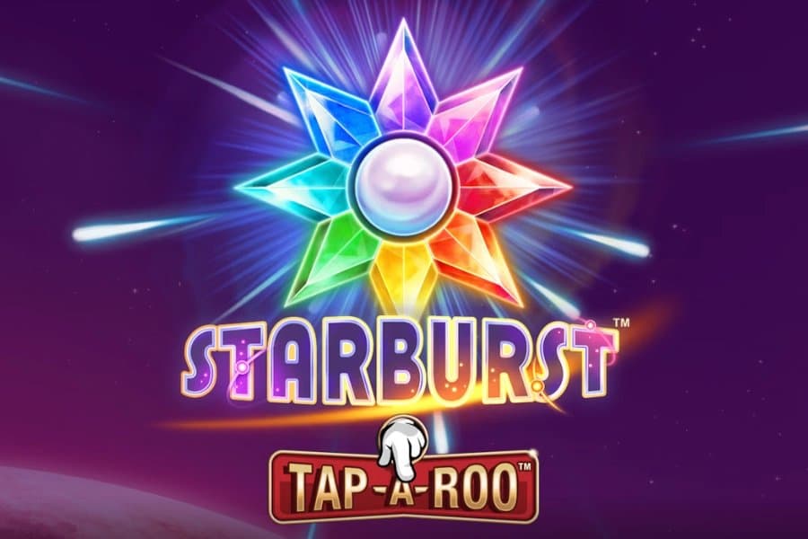 Starburst Tap-A-Roo slot game by NetEnt