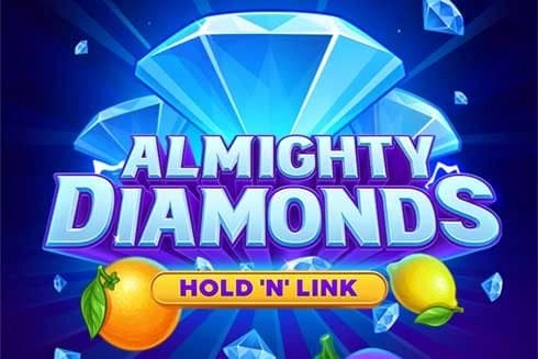 Almighty Diamonds: Hold 'N' Link slot game by NetGame