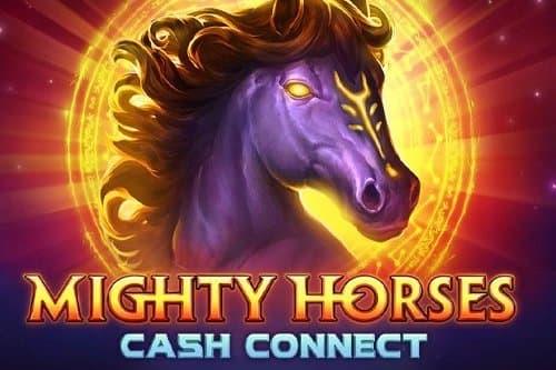 Mighty Horses Cash Connect slot game by NetGame