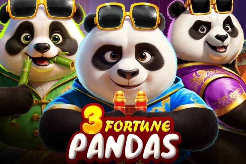3 Fortune Pandas slot game by NetGaming