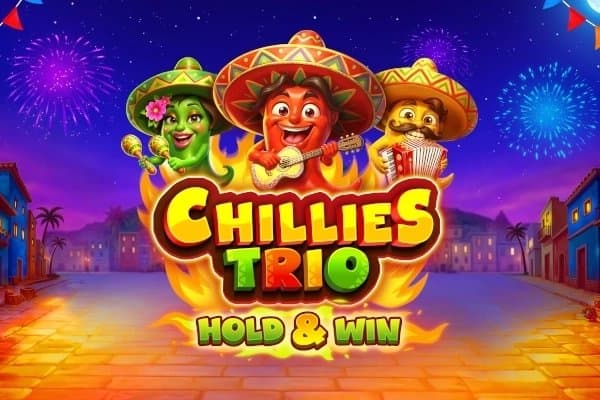 Chillies Trio Hold & Win slot game by NetGaming
