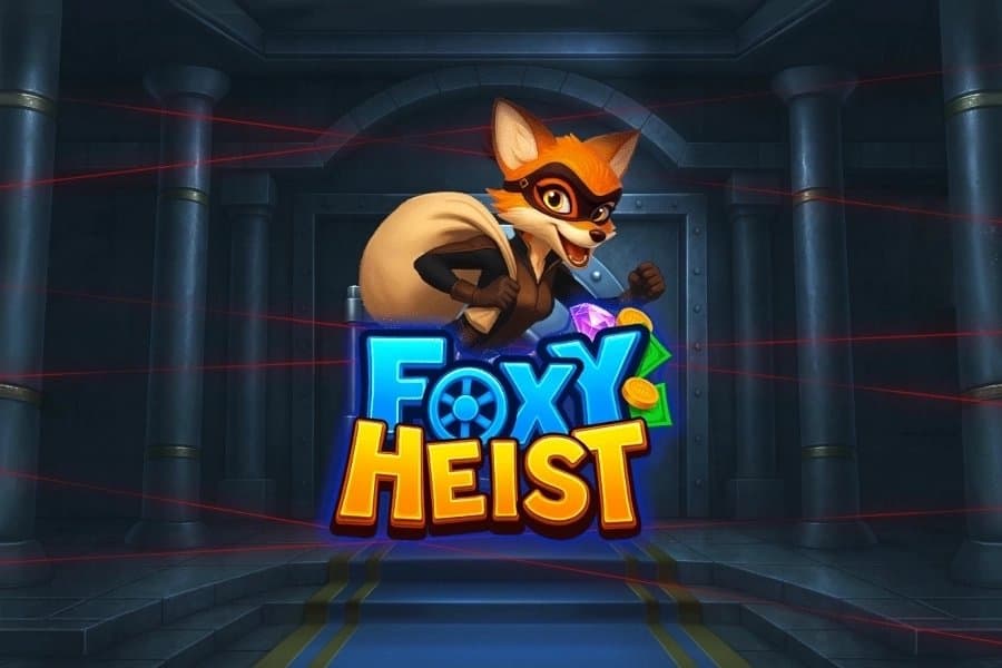 Foxy Heist slot game by NetGaming