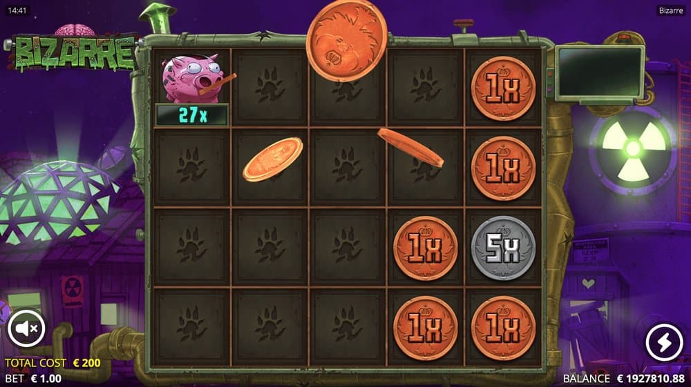 Bizarre slot game by Nolimit City