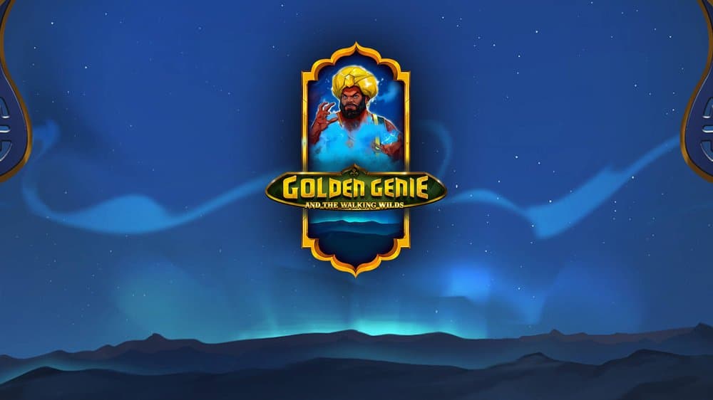 Golden Genie and the Walking Wilds slot game by Nolimit City