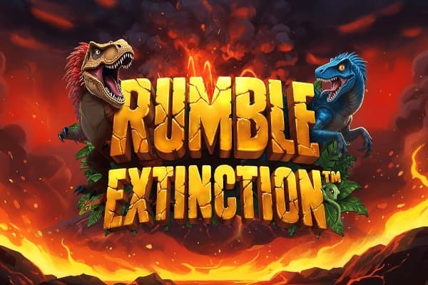 Rumble Extinction slot game by Northern Lights Gaming