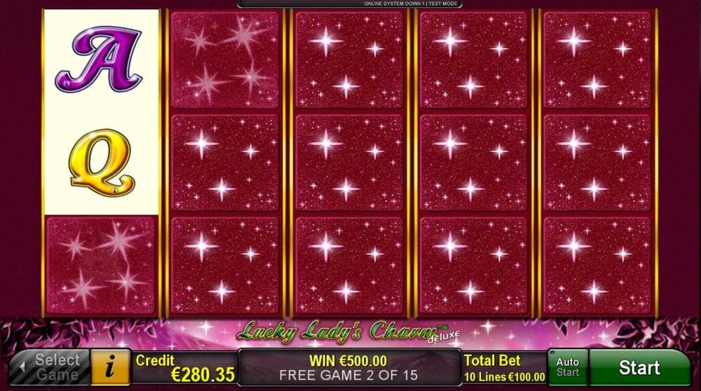 Lucky Lady’s Charm Deluxe slot game by Novomatic
