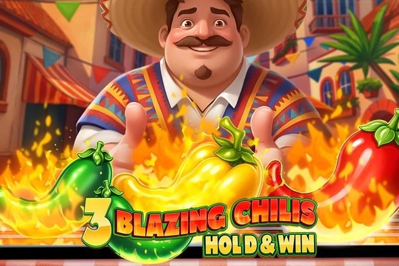 3 Blazing Chilis slot game by Octoplay
