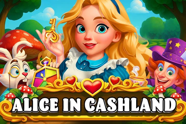 Alice in Cashland slot game by Octoplay