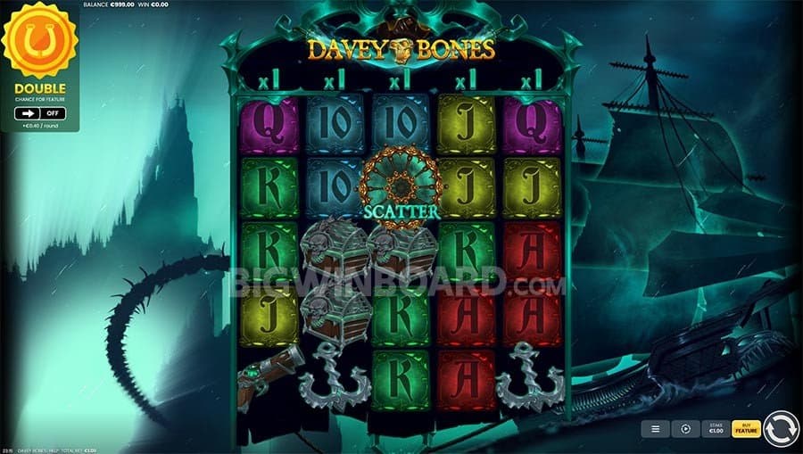Davey Bones slot game by Octoplay