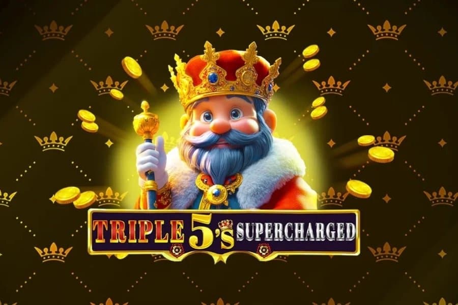Triple 5's Supercharged slot game by Octoplay