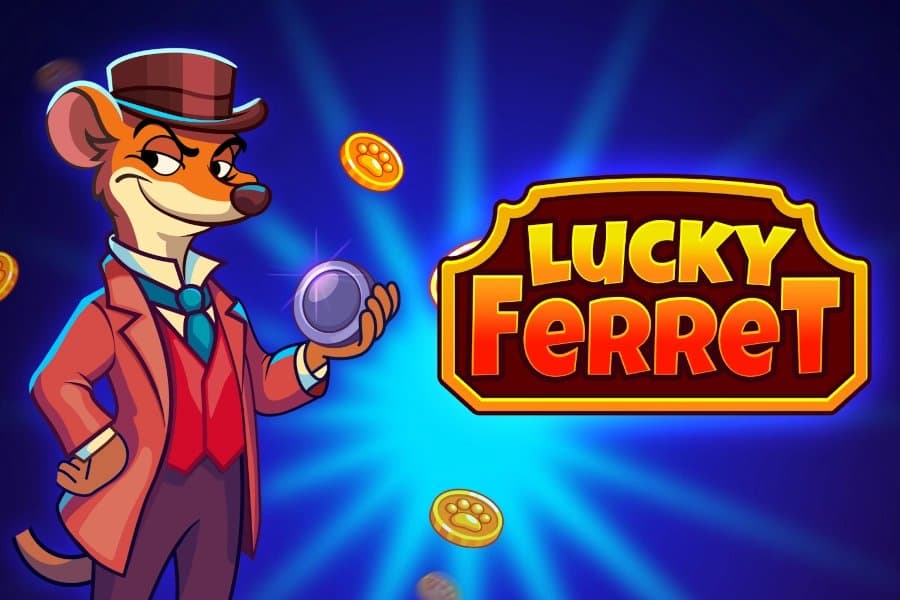 Lucky Ferret slot game by Onlyplay
