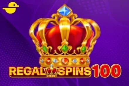 Regal Spins 100 slot game by Pateplay