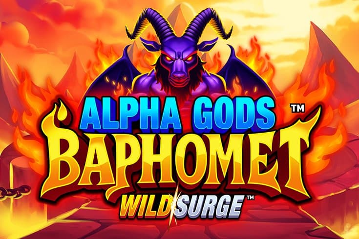 Alpha Gods Baphomet slot game by PearFiction