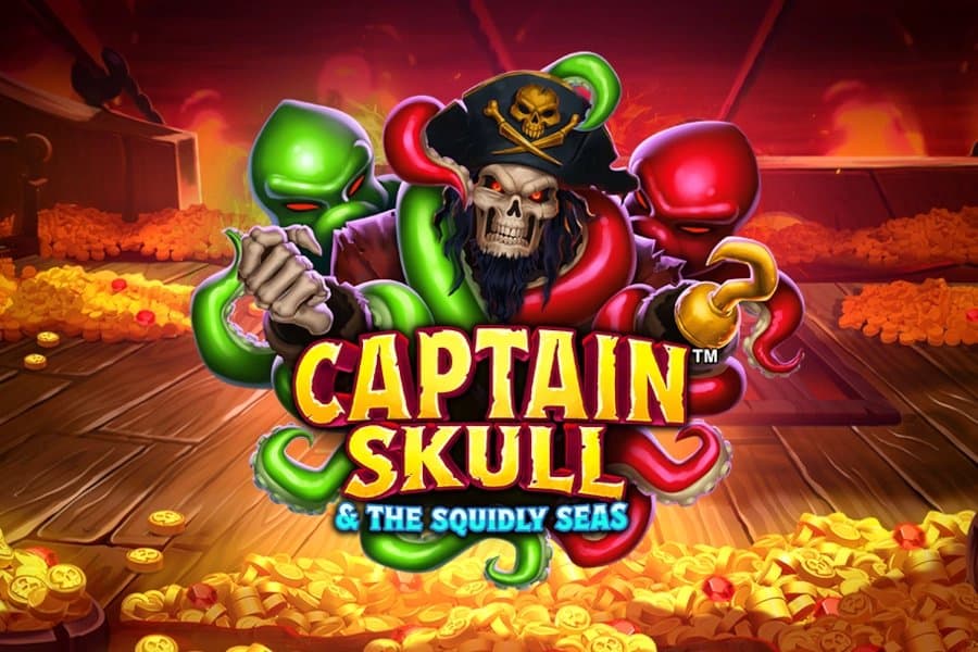Captain Skull & The Squidly Seas slot game by PearFiction