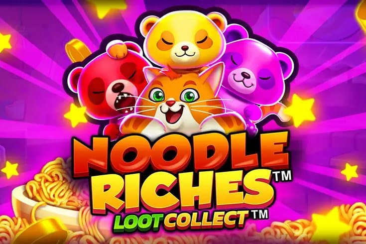 Noodle Riches Loot Collect slot game by PearFiction