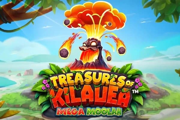 Treasures of Kilauea Mega Moolah slot game by PearFiction