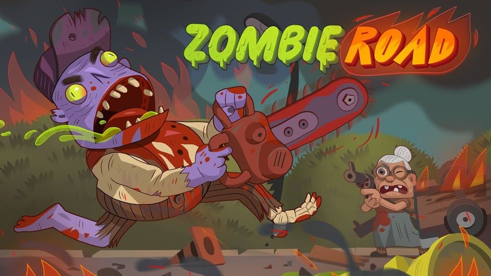 Zombie Road slot game by Peter & Sons