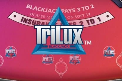 Blackjack Trilux slot game by Pixiu Gaming