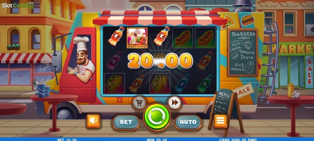 Food Truck slot game by Pixmove Games