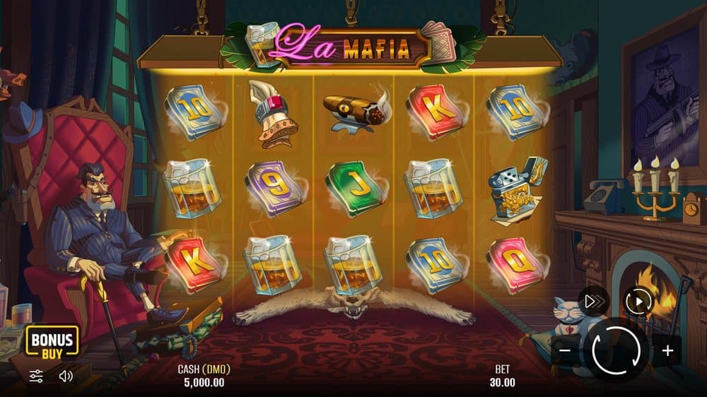 La Mafia slot game by Pixmove Games