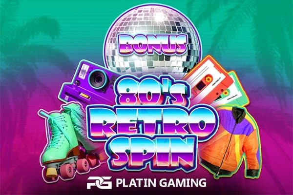 80's Retro Spin slot game by Platin Gaming