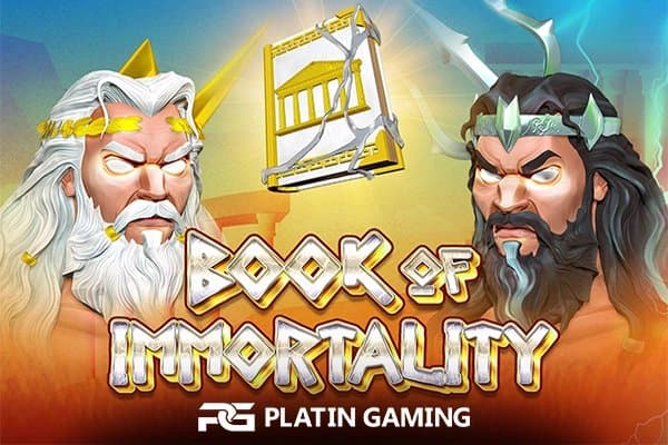 Book Of Immortality slot game by Platin Gaming