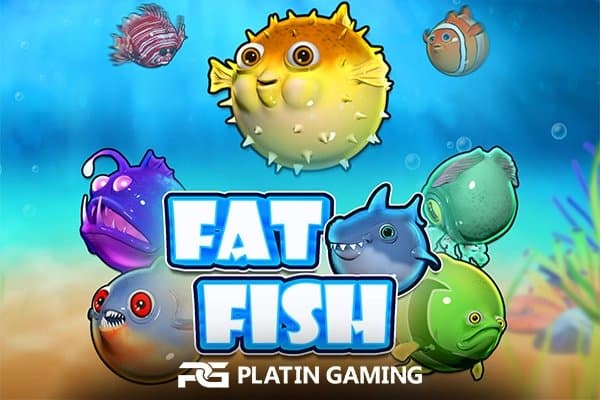 Fat Fish slot game by Platin Gaming
