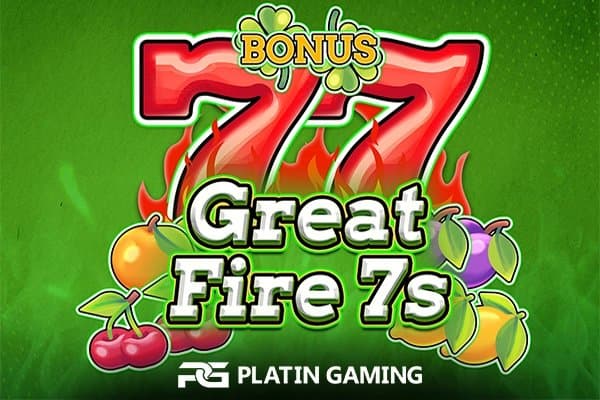 Great Fire 7s slot game by Platin Gaming