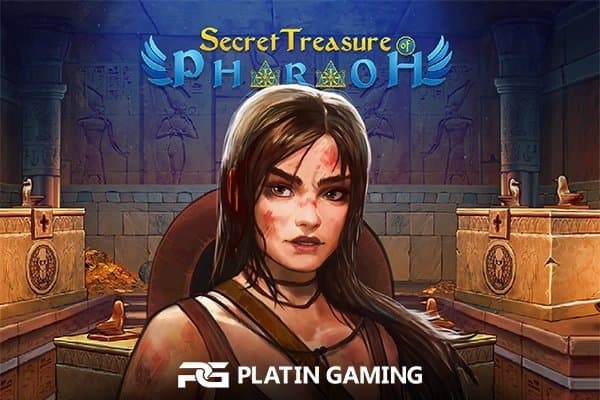 Secret Treasure Of Pharaoh slot game by Platin Gaming