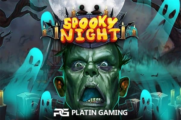 Spooky Night slot game by Platin Gaming