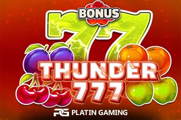 Thunder 777 slot game by Platin Gaming