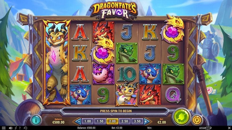 Dragonfate’s Favor slot game by Play'n GO